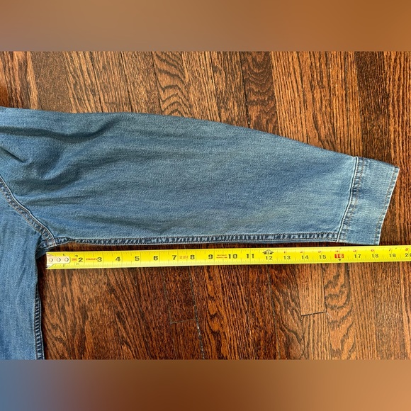 Joe Fresh Button Down Denim Shirt - Picture 13 of 14